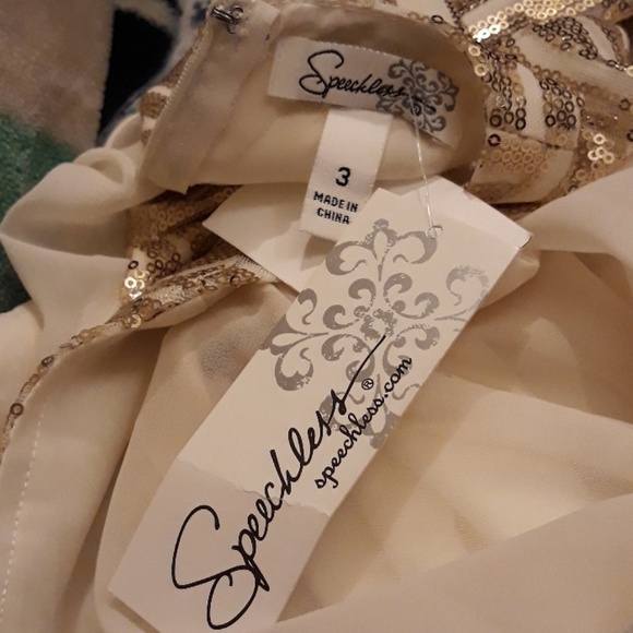 Speechless sparkly dress Size 3 - Picture 7 of 7